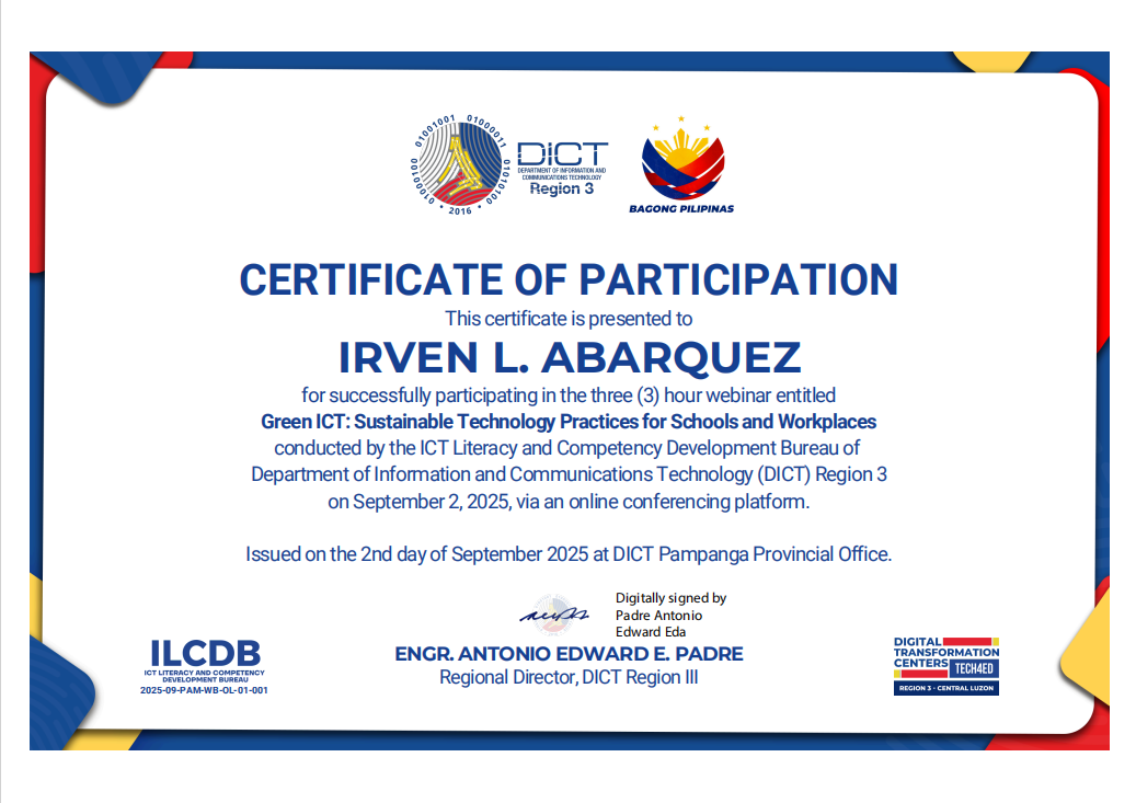 Certificate 8
